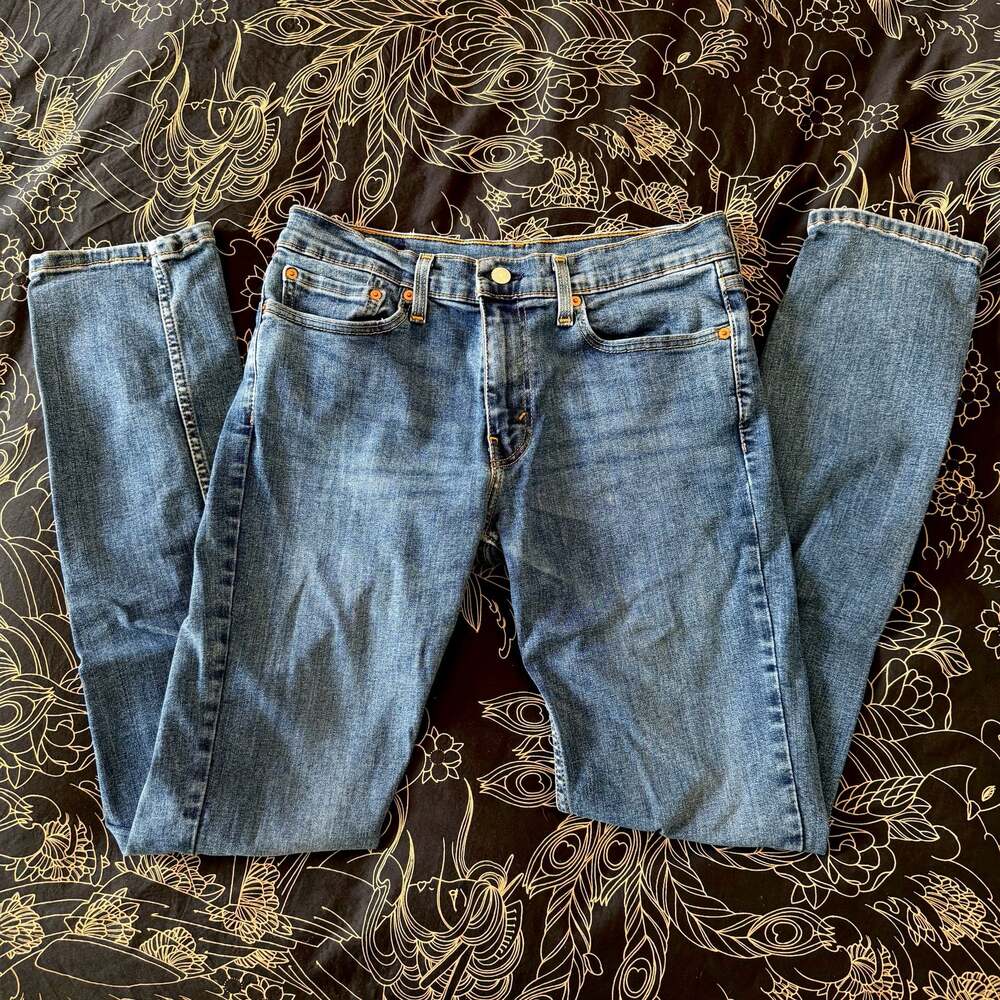 Levi's 511 Slim Fit Jeans - Men's W32 L34 Medium Wash Denim